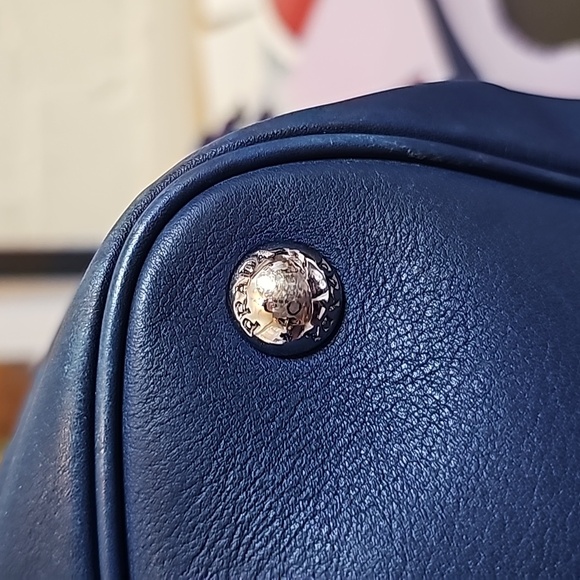 PRADA Authentic Blue Calf Leather Bucket Bag with Fringe Detail UPDATED 💙 - Picture 7 of 17